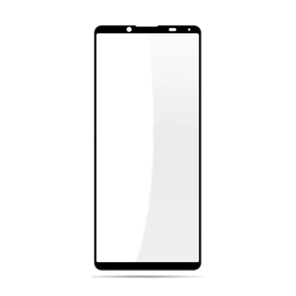 Skärmskydd Sony Xperia 5 II 5G - Härdat Glas Svart (miljö)
