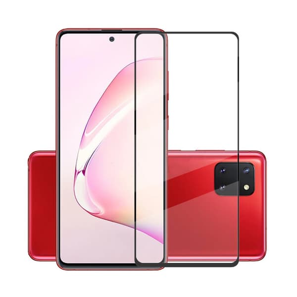Skärmskydd och kameraskydd Samsung S10 Lite - 3D Härdat Glas