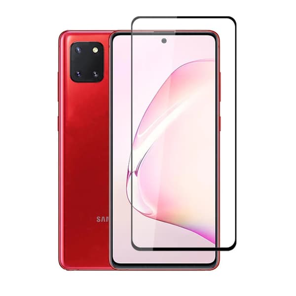 Skärmskydd och kameraskydd Samsung S10 Lite - 3D Härdat Glas