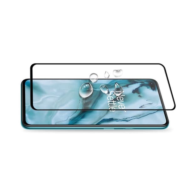 Skärmskydd OnePlus Nord N10 5G - 3D Härdat Glas Svart