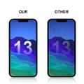 Miniatyrbillede 7 af 8: Skärmskydd iPhone 13 Pro Max/14 Plus - 3D Härdat Glas Svart (miljö)