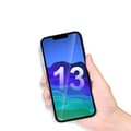 Miniatyrbillede 8 af 8: Skärmskydd iPhone 13 Pro Max/14 Plus - 3D Härdat Glas Svart (miljö)
