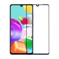 Pikkukuva 2 / 4: Skärmskydd Samsung A41 - 3D Härdat Glas Svart (miljö)