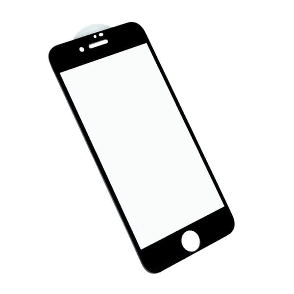 Skärmskydd iPhone 7/8/SE (2020/2022) - 3D Härdat Glas Svart