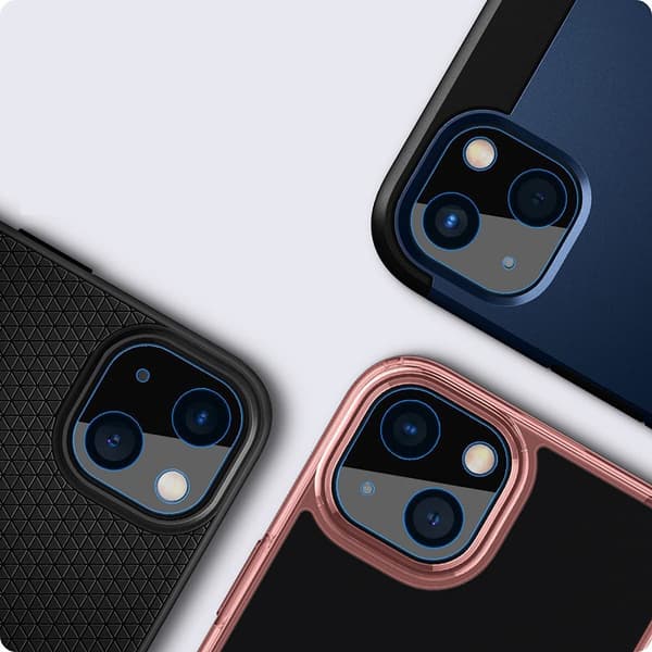 3-PACK iPhone 13 Mini Kameralinsskydd 2.5D HD-Clear 0,4mm