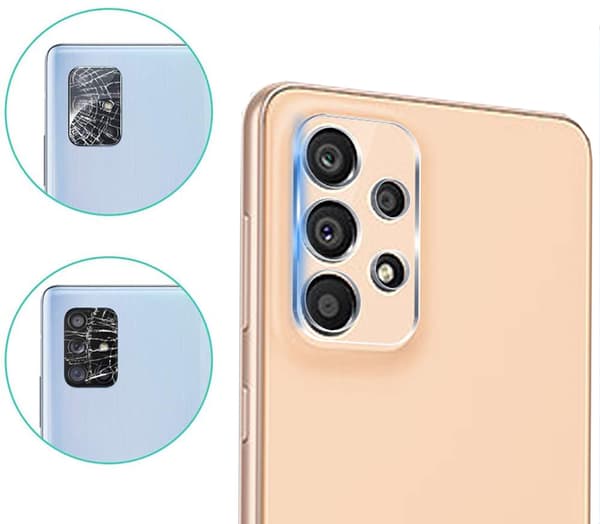2-PACK Kameralinsskydd HD-Clear 0,2mm Samsung Galaxy A33 5G