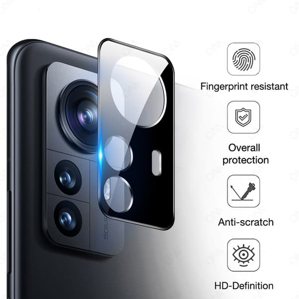 2-PACK Kameralinsskydd 2.5D HD-Clear 0,4mm Xiaomi 12 Pro