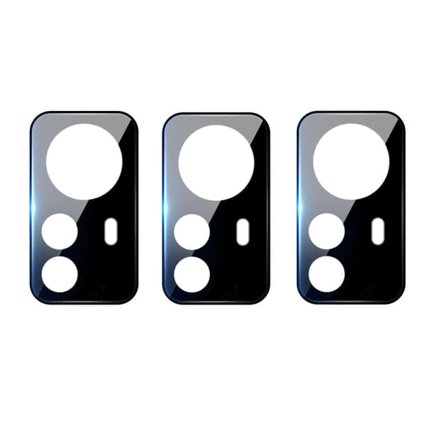3-PACK Xiaomi 12 Pro Kameralinsskydd 2.5D HD-Clear 0,4mm