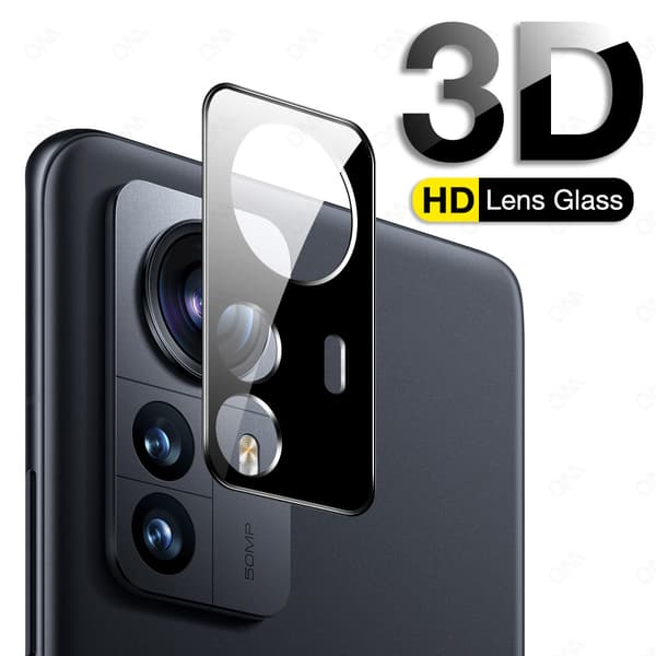 3-PACK Xiaomi 12 Pro Kameralinsskydd 2.5D HD-Clear 0,4mm