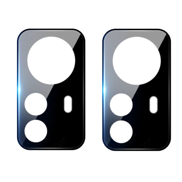 2-PACK Xiaomi 12 Pro Kameralinsskydd 2.5D HD-Clear 0,4mm