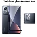 Miniatyrbild 3 av 11: 2-PACK Xiaomi 12 Pro 1 Set 3D Sk�rmskydd + Kameralinsskydd