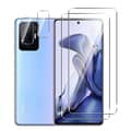 Miniatyrbild 1 av 11: 2-PACK Skärmskydd + Kameralinsskydd HD 0,3mm Xiaomi 11T Pro