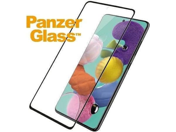 PanzerGlass PRO7216, Samsung, Samsung - Galaxy A51, Asennus kuivana, Naarmuuntumisenkestävä, Iskunkestävä, Läpinäkyvä, 1 kpl