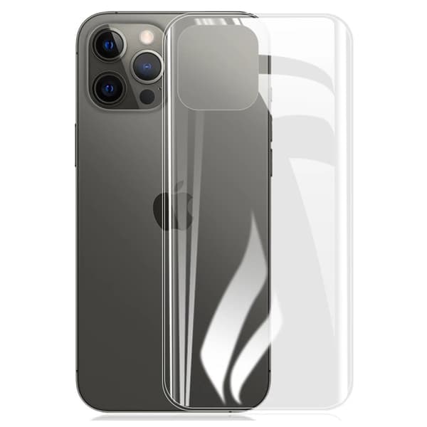 2-PACK iPhone 12 Hydrogel Skärmskydd Fram- & Baksida HD 0,2mm