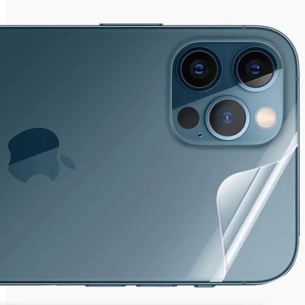 2-PACK iPhone 12 Hydrogel Skärmskydd Fram- & Baksida HD 0,2mm