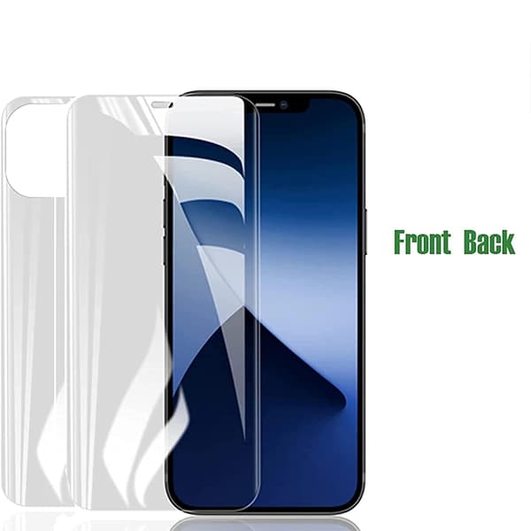 2-PACK iPhone 12 Mini Hydrogel Skärmskydd Fram- & Baksida