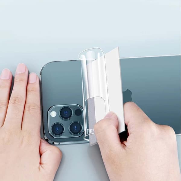 2-PACK Hydrogel Fram- & Baksida Skärmskydd iPhone 12 Pro Max