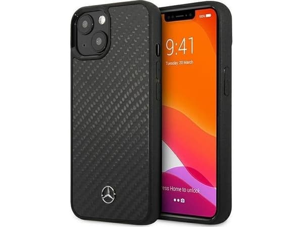 Mercedes MEHCP13SRCABK iPhone 13 mini5,4" black carbon hardcase Dynamic Line