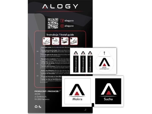 Alogy Alogy Skjermbeskytter i herdet glass til Samsung Galaxy S21 FE, universal