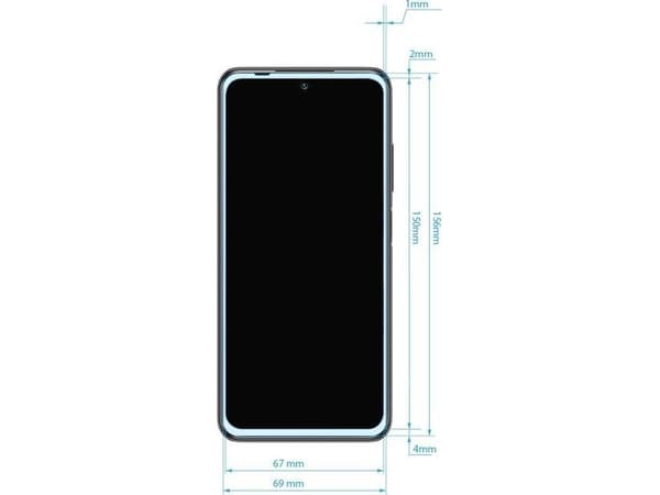 Crong 7D Nano Flexible Glass - Shatterproof 9H hybrid glass for the entire screen of Xiaomi Redmi Note 10 5G