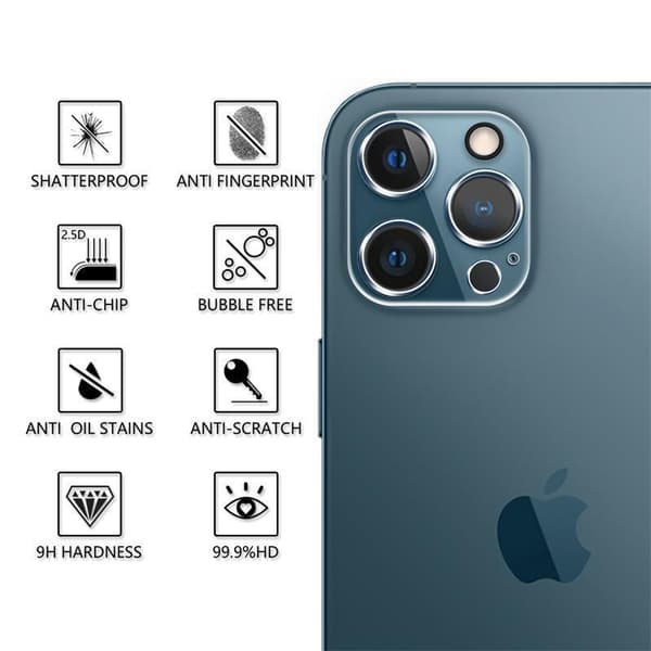 2-Pack iPhone 13 Pro Max Privacy skærmbeskytter