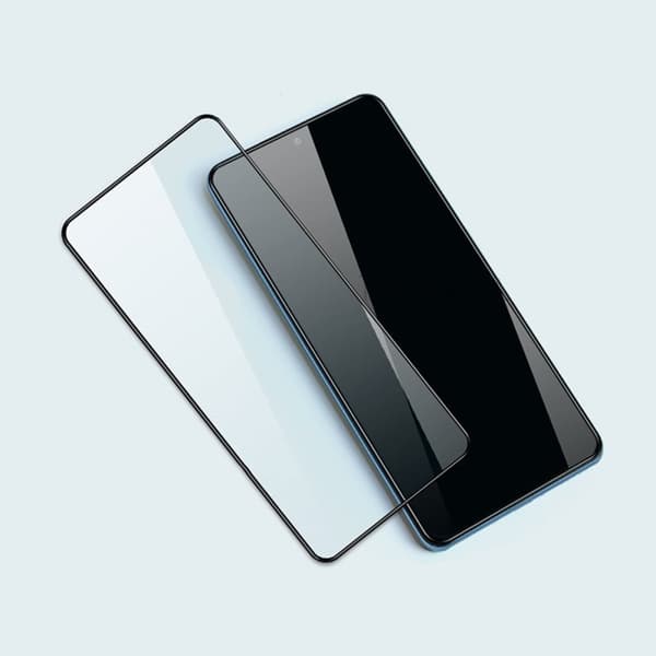 Skärmskydd Xiaomi Redmi Note 11 Pro - 3D Härdat Glas Svart (Miljö)