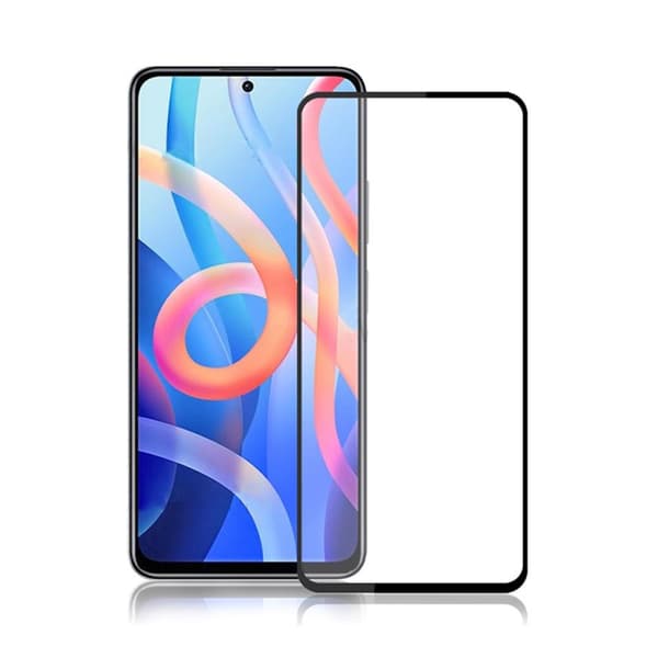 Skärmskydd Xiaomi Redmi Note 11 Pro - 3D Härdat Glas Svart (Miljö)