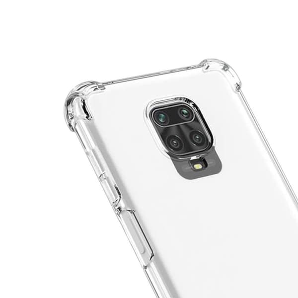 Stöttåligt Mobilskal Redmi Note 9 Pro - Transparent