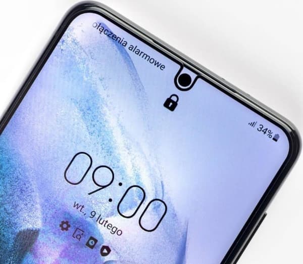 MyScreen Protector Realme C21Y - Herdet glass for lett avrundede skjermer DIAMOND GLASS LITE kant FULLLIM