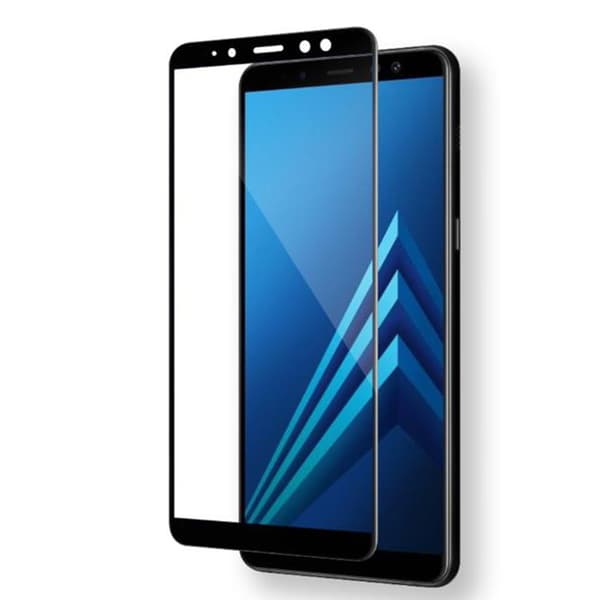 3-PACK Galaxy A7 2018 Sk�rmskydd 2.5D HD 0,3mm