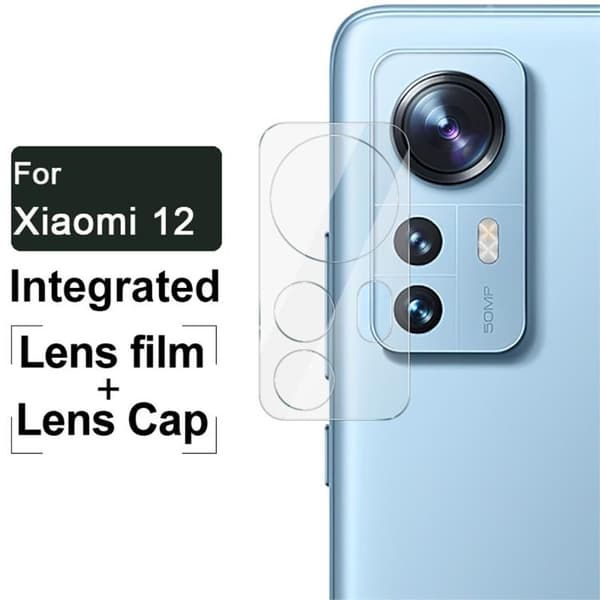 IMAK Kameralinsskydd i Härdat glas Xiaomi 12/12X - Clear