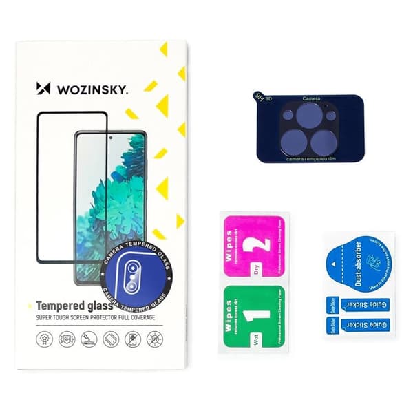 Wozinsky Galaxy Z Fold 3 Kameralinsskydd i Härdat Glas 9H