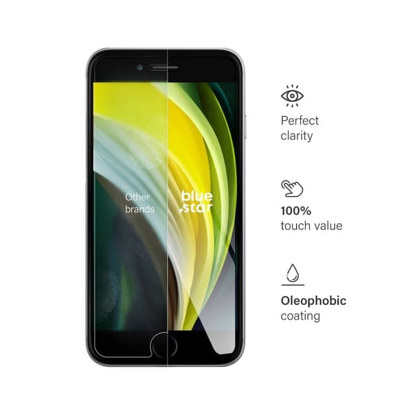 Blue Star Härdat Glas Skärmskydd till Apple iPhone 7/8/SE 2020