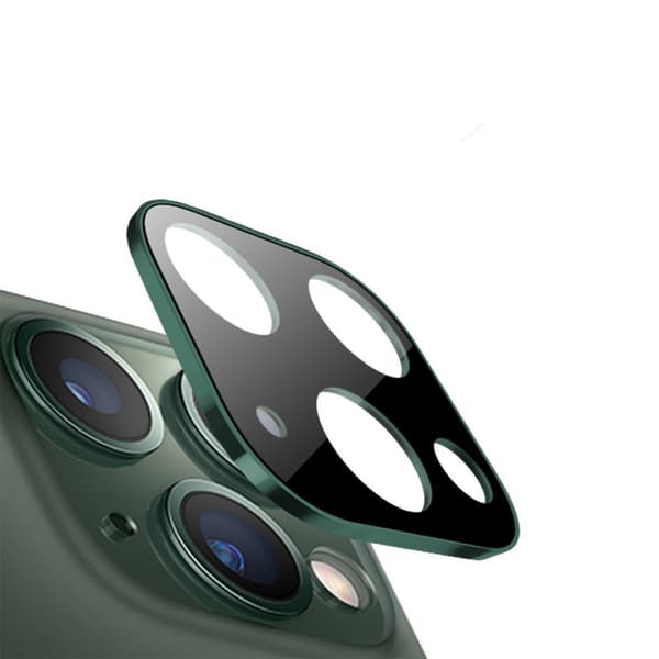 Kameraskydd iPhone 11 Pro/11 Pro Max - Härdat Glas Grön