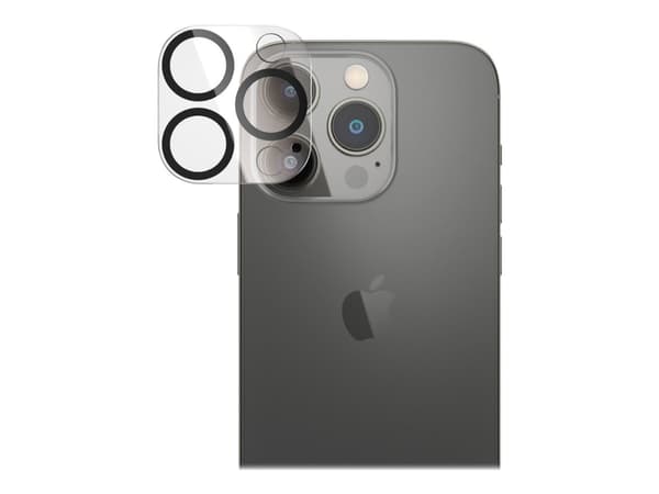 PanzerGlass™ | PicturePerfect - Objektiv beskyttelse for mobiltelefon - rammefarve sort | Apple iPhone 14 Pro/14 Pro Max