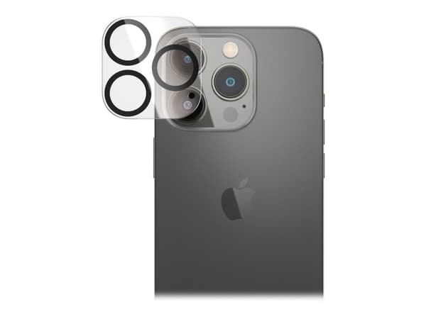 PanzerGlass™ | PicturePerfect - Objektiv beskyttelse for mobiltelefon - rammefarve sort | Apple iPhone 14 Pro/14 Pro Max