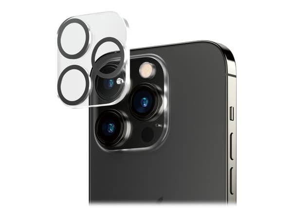 PanzerGlass™ | PicturePerfect - Objektiv beskyttelse for mobiltelefon - rammefarve sort | Apple iPhone 14 Pro/14 Pro Max