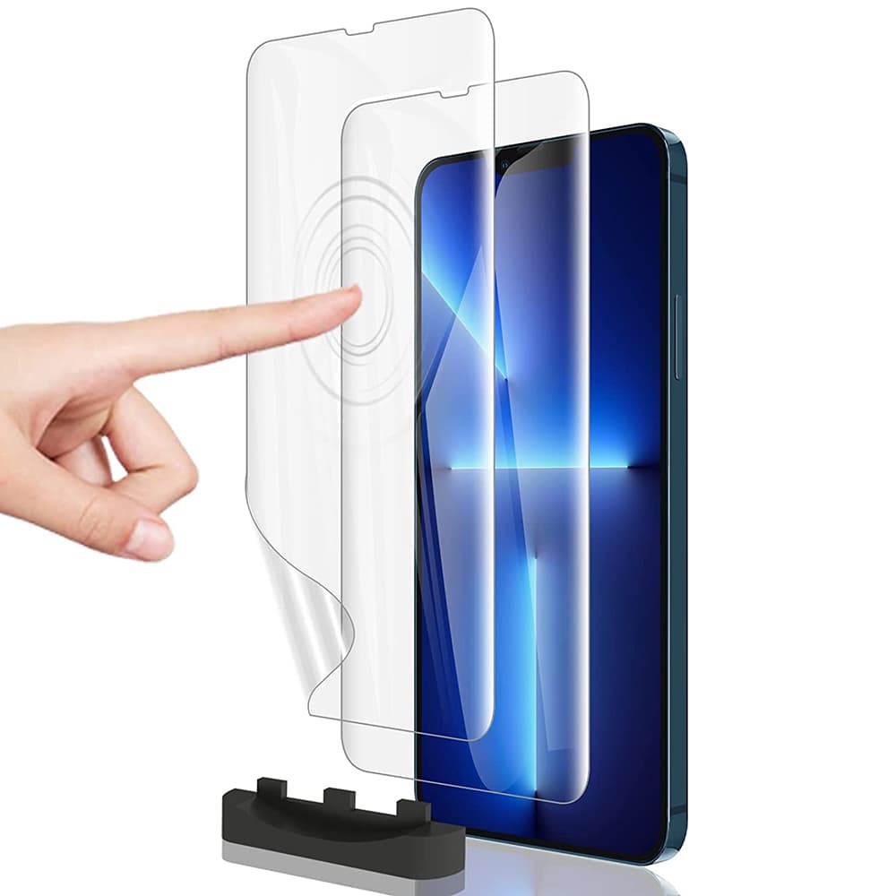 2-PACK iPhone 14 Pro Hydrogel Skärmskydd HD 0,2mm