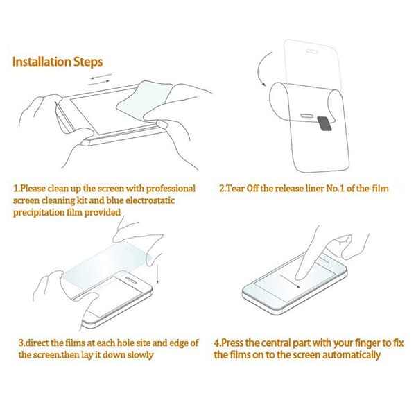 3-PACK Skärmskydd 2.5D HD 0,3mm iPhone 14 Plus