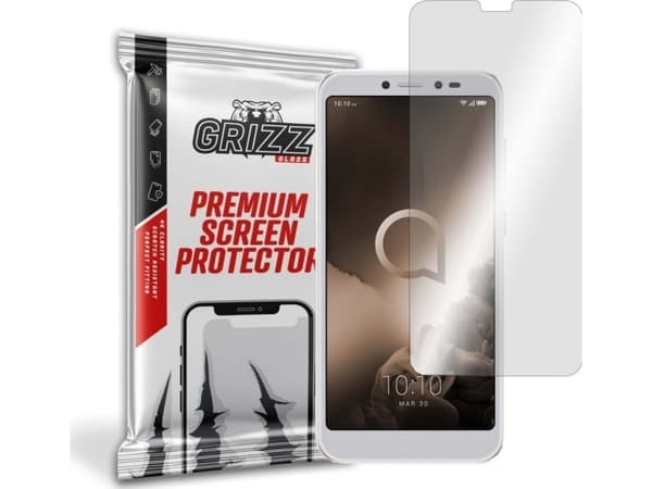 GrizzGlass Szkło hybrydowe Grizz Alcatel 1S 2019
