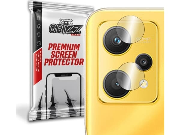 GrizzGlass Hybridglass for Grizz Realme Q5-kameraet