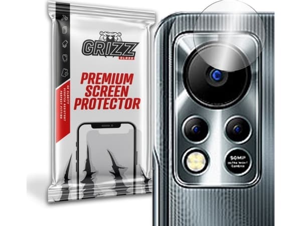 GrizzGlass Szkło hybrydowe na aparat Grizz Infinix Hot 11s NFC
