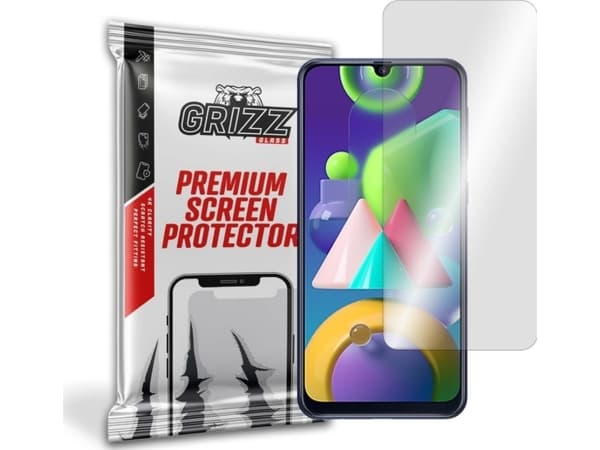 GrizzGlass Szkło hybrydowe Grizz Samsung Galaxy M21s