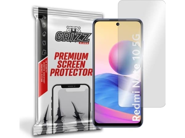 GrizzGlass Szkło hybrydowe Grizz Xiaomi Redmi Note 10 4G