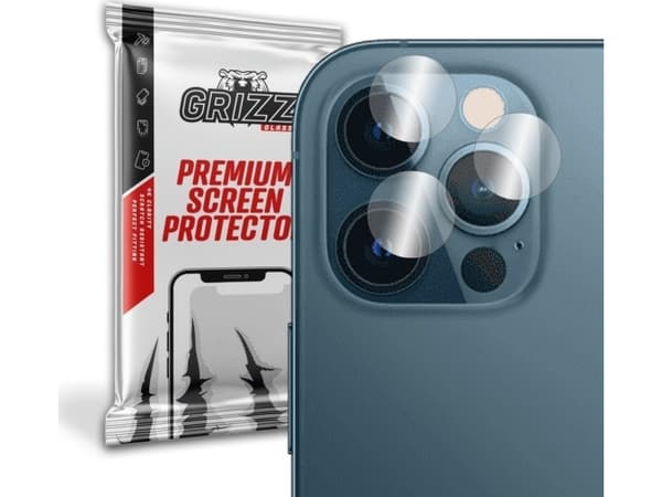 GrizzGlass Szkło hybrydowe na aparat Grizz Apple iPhone 12 Pro