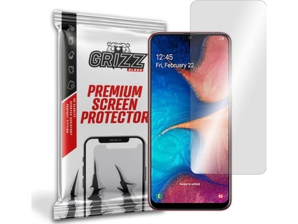 GrizzGlass Szkło hybrydowe Grizz Samsung Galaxy A20