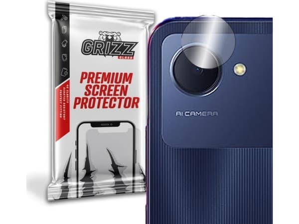 GrizzGlass Hybridilasi Grizz Realme Narzo 50i Prime -kameraan