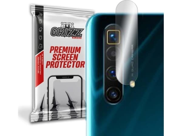 GrizzGlass Hybridglass for Grizz Realme X3 5G-kameraet