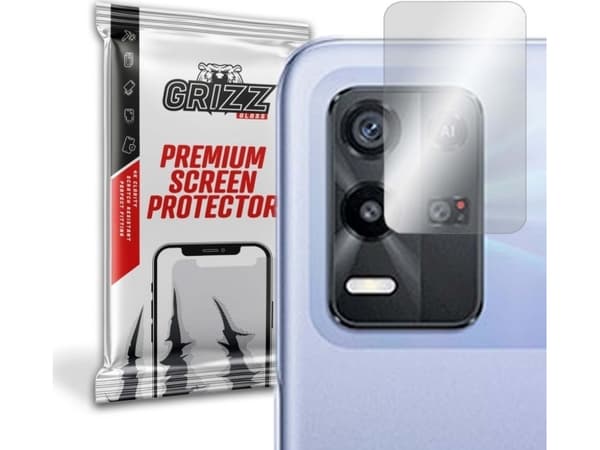 GrizzGlass Hybridglass for Grizz Oppo K9x kamera