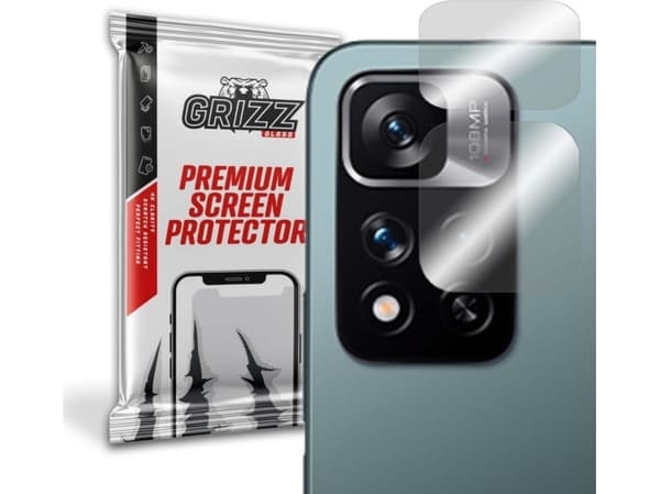 GrizzGlass Hybridglass for Grizz Xiaomi Redmi Note 11 Pro-kameraet
